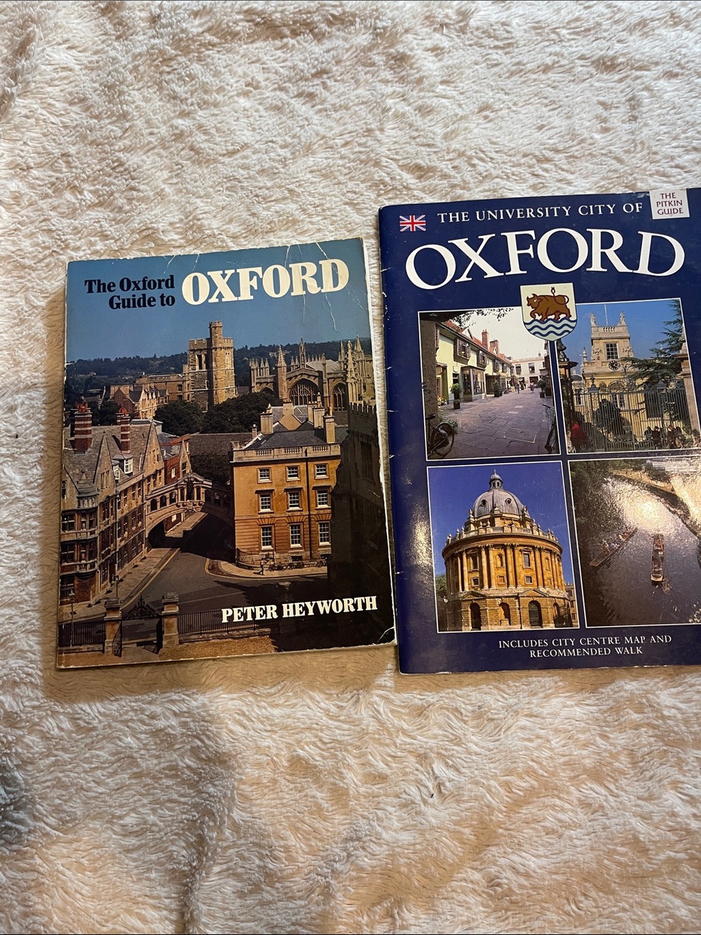 The University of Oxford travel guides vintage